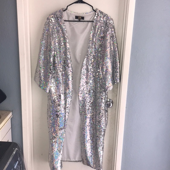 Lucky & Blessed Other - Sequined Duster